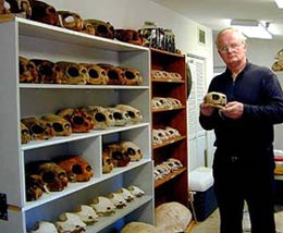 Peter Pritchard at the Chelonian Research Institute